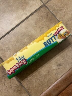 Salted Butter Squeezy - Yellow